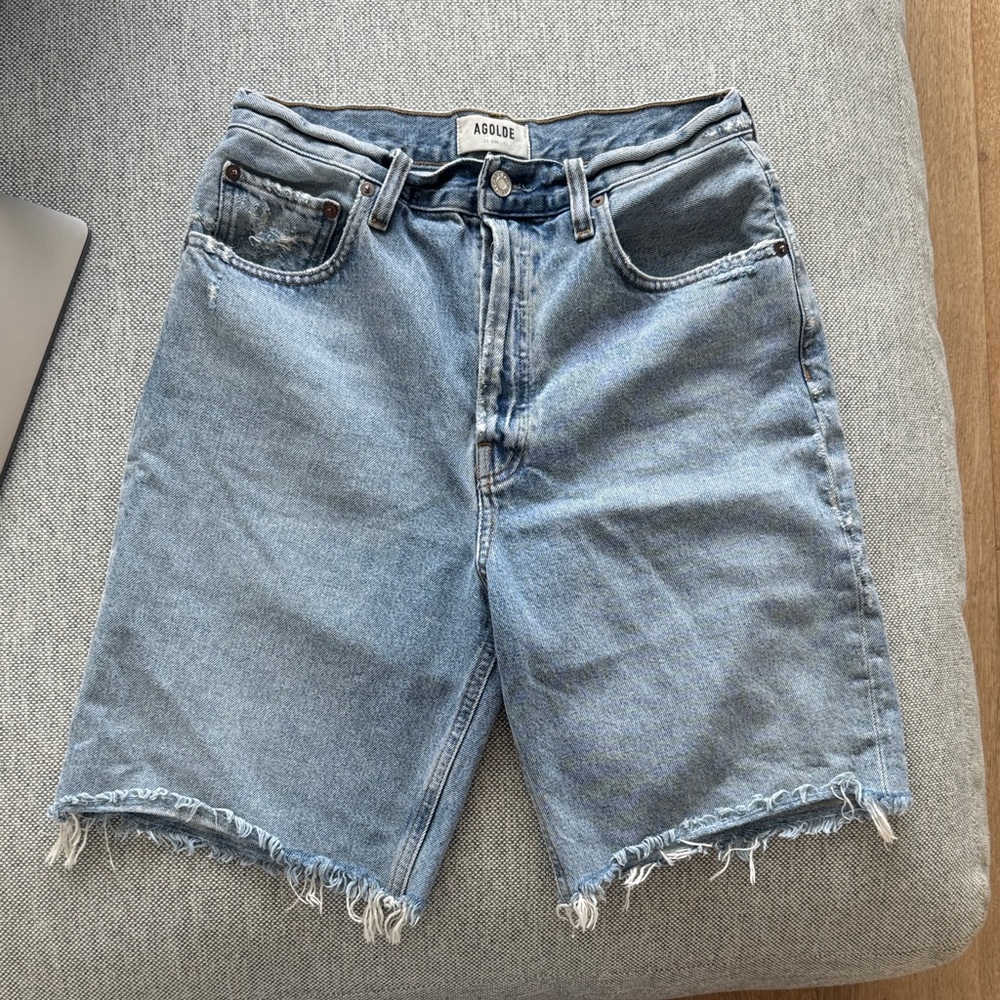 Agolde Denim Cutoff Shorts